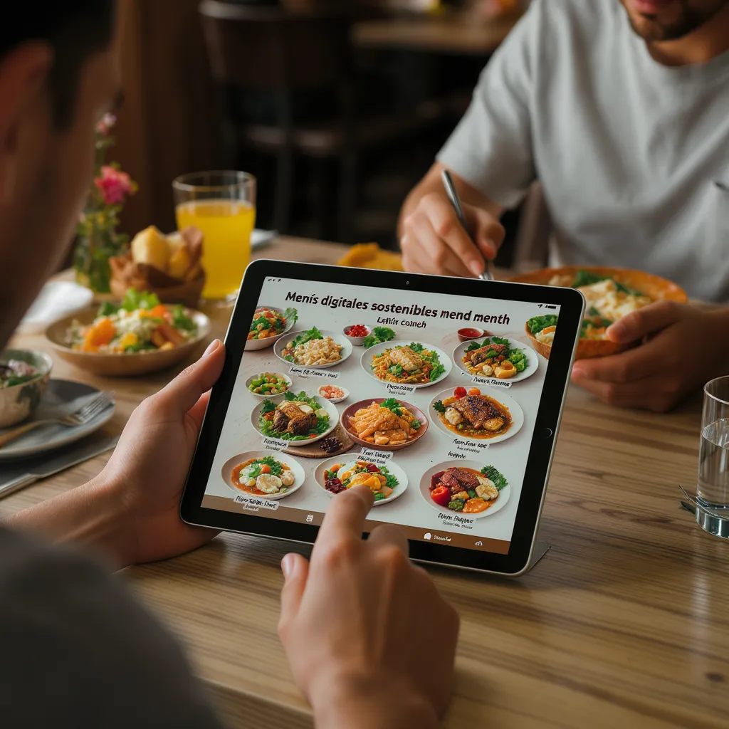 trazabilidad en menús digitales